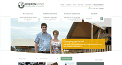 Desktop Screenshot of boerenbond.be